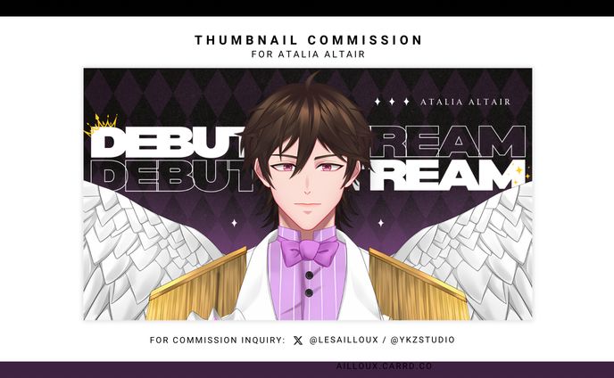 [Thumbnail] Atalia Altair - Debut Stream