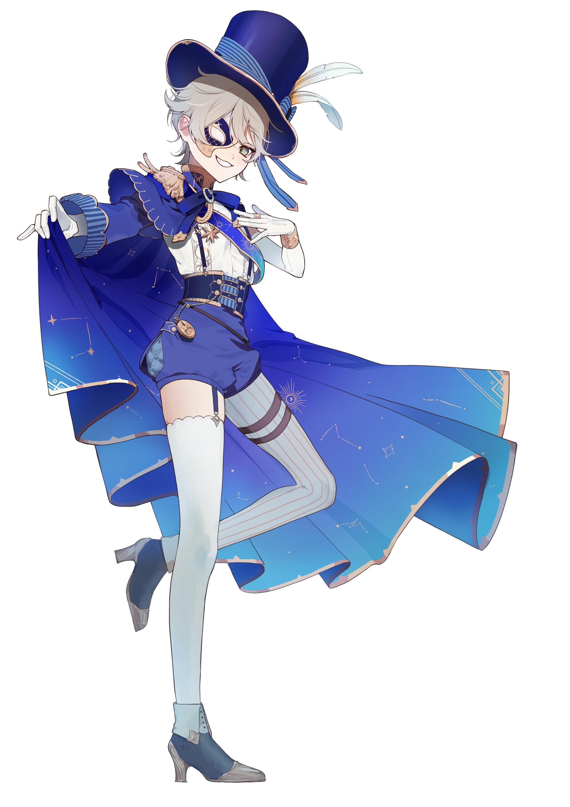 【キャラクターデザイン】怪盗キャラクター-1