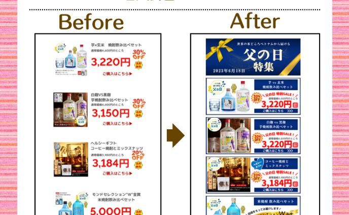 売上アップ✨LP広告修正《 父の日特集 》