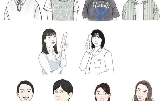 企業さま似顔絵
