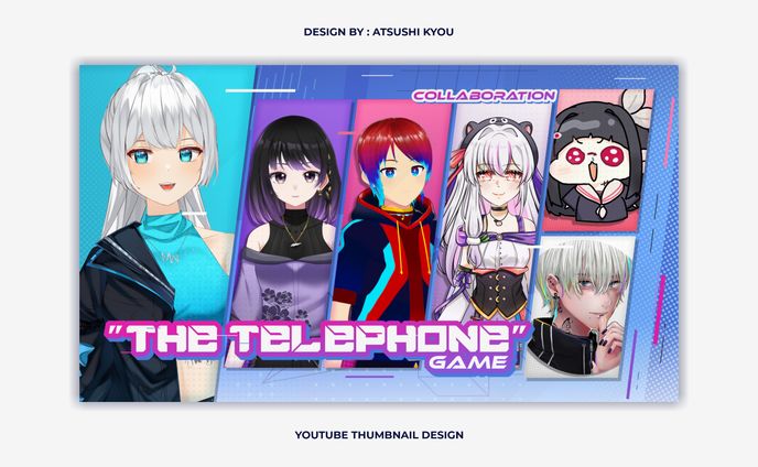 Thumbnail - Collab EN ID Vtuber