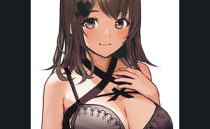 巨乳の女の子