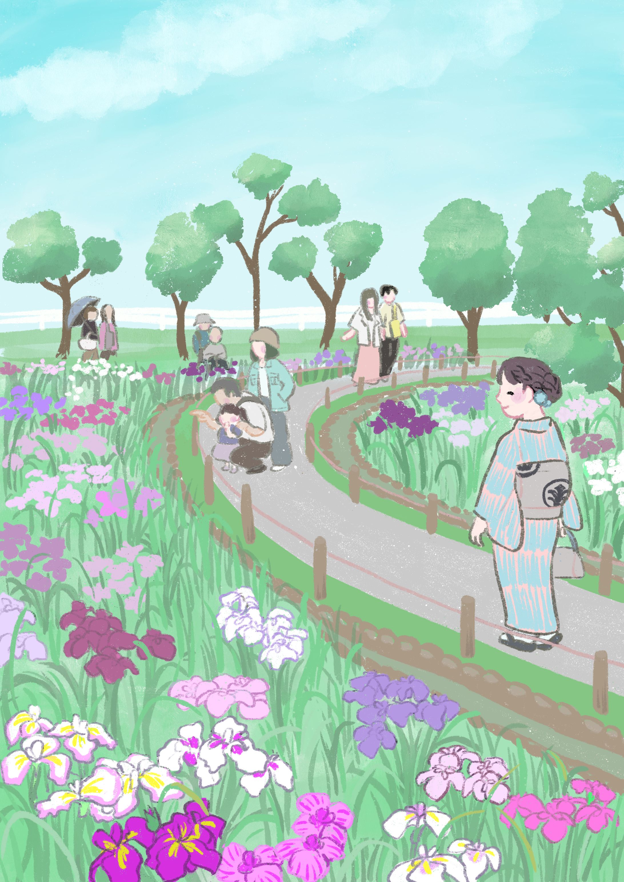 シティマガジンサンプル　堀切菖蒲園-1