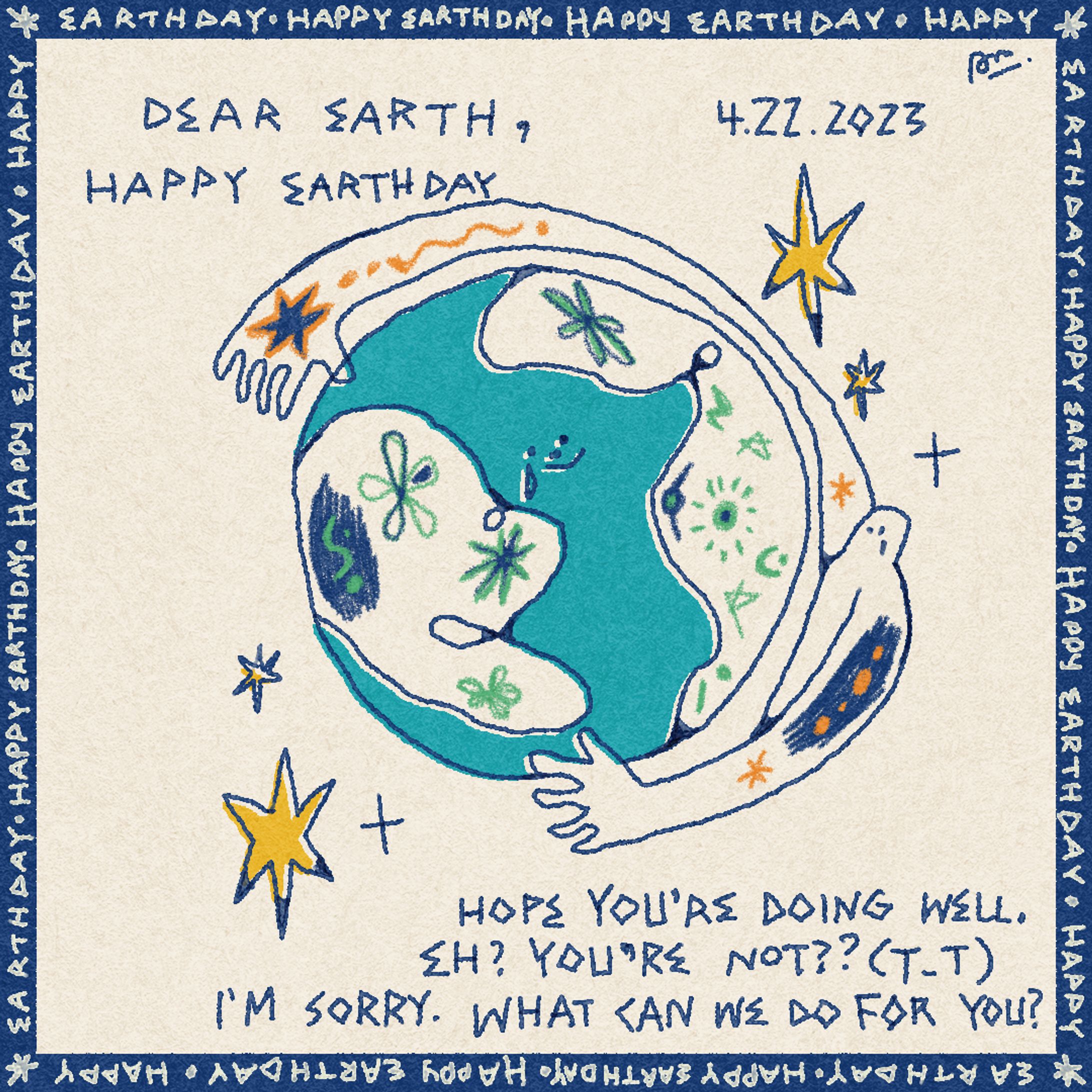 Happy? Earth day-1