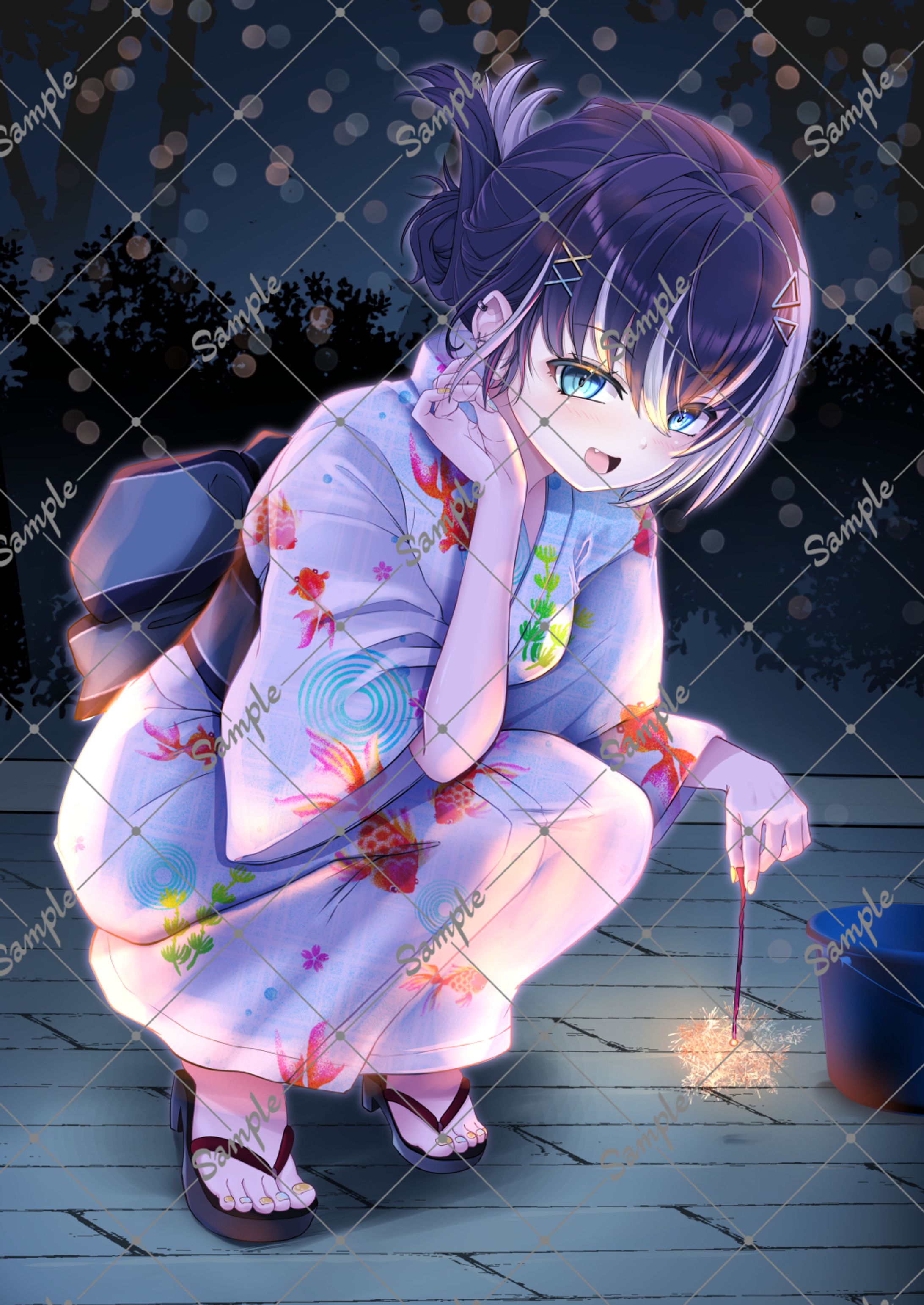【work】湊かなで様返礼品用イラスト-1
