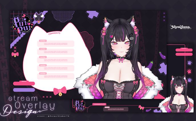 Puipui's Stream Overlay