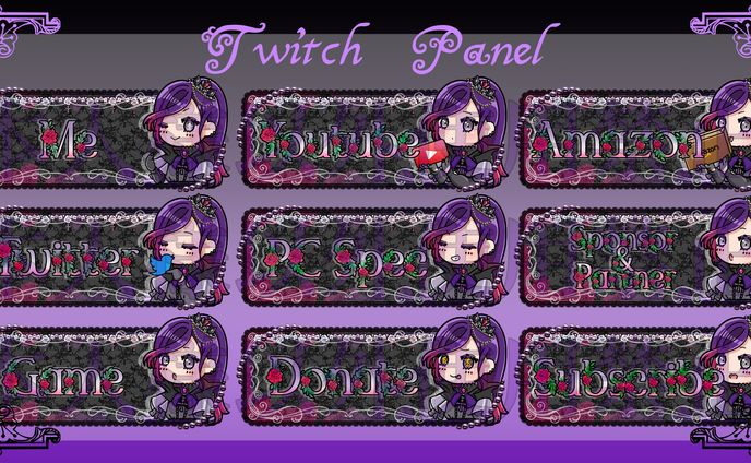 れいやん様Twitchパネル