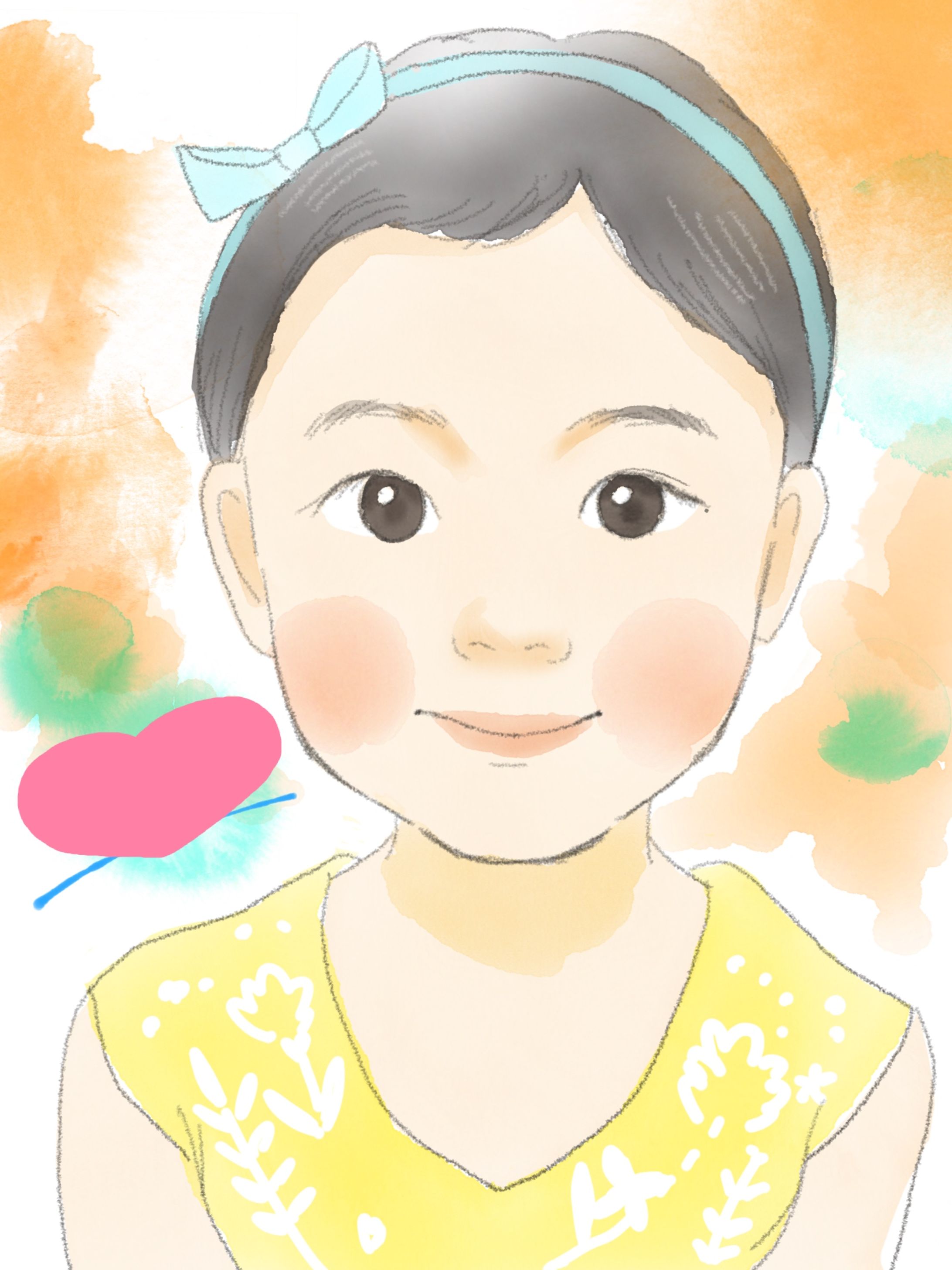 似顔絵（デジタル）-1
