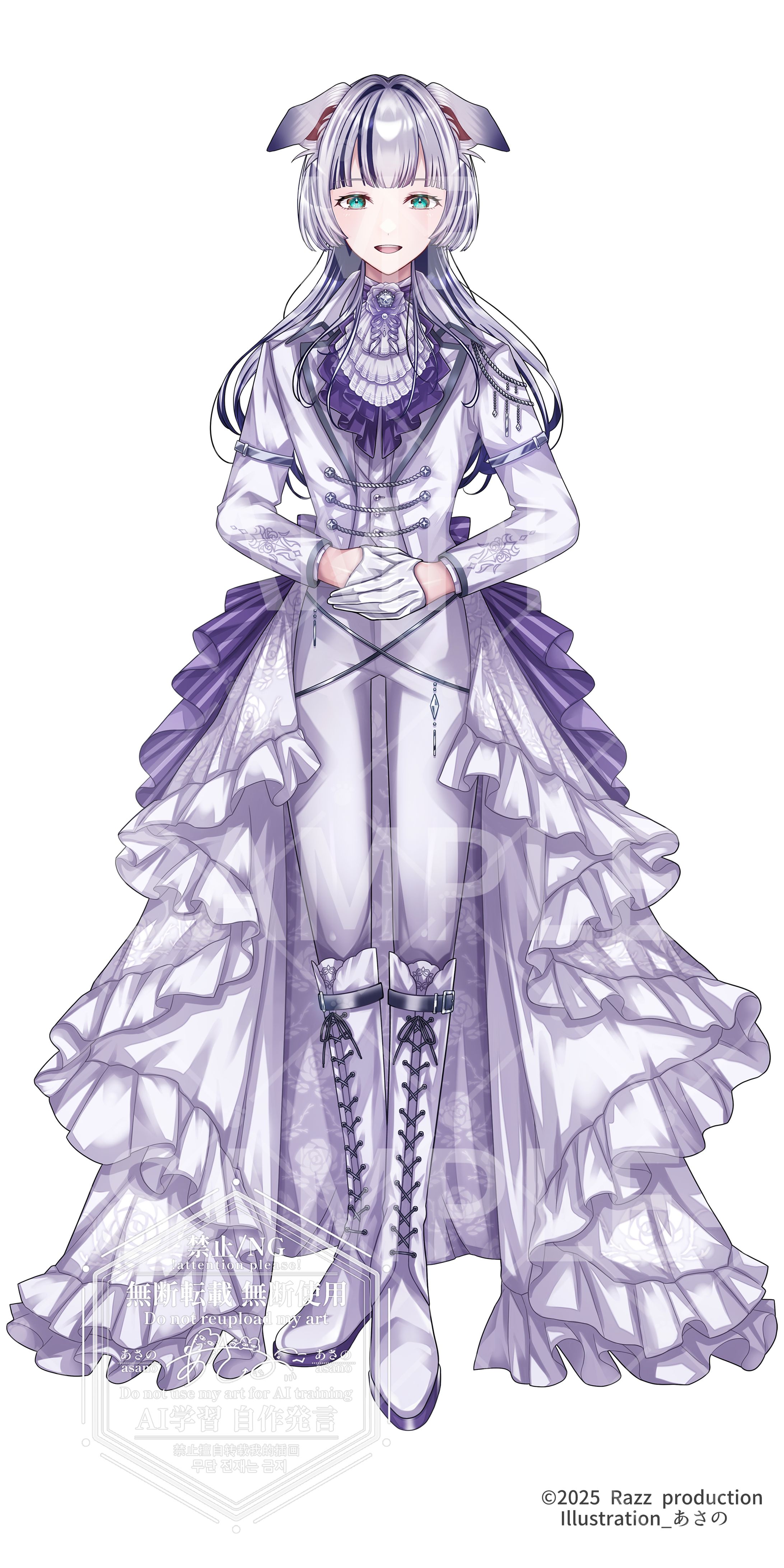 ゾイ・ミハイロ様_立ち絵(Razzプロダクション様所属)-1
