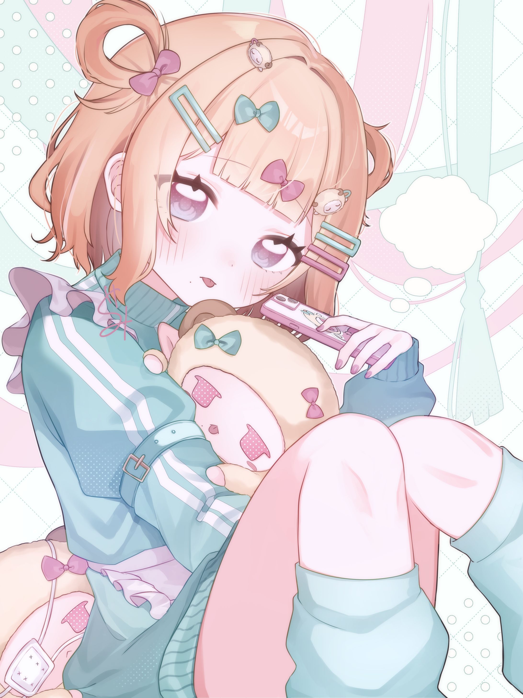 ぬいぐるみ×女の子4-1