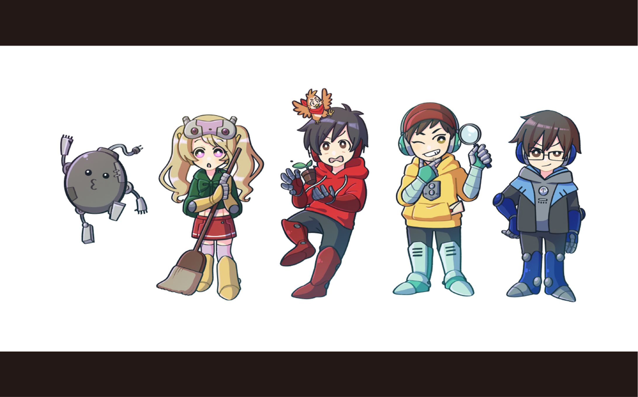 マーダーミステリー「この慟哭は届かない」立ち絵イラスト②-1