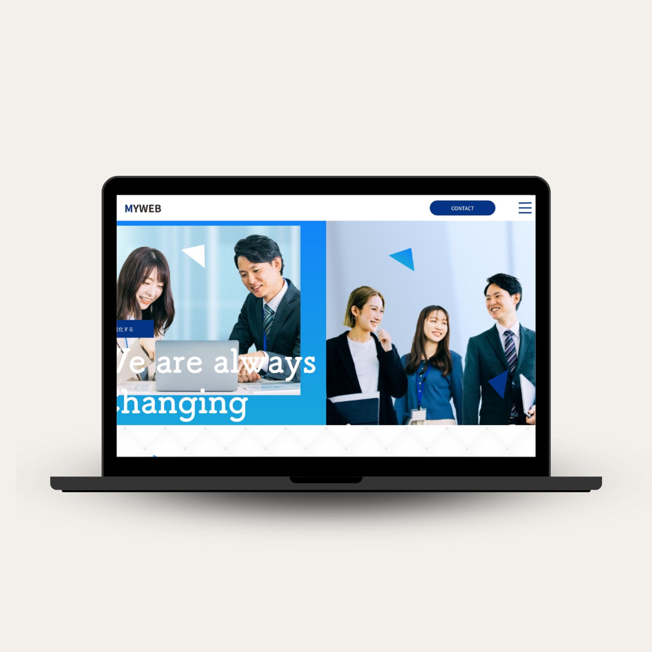 株式会社マイウェブ　ウエブサイト　-1