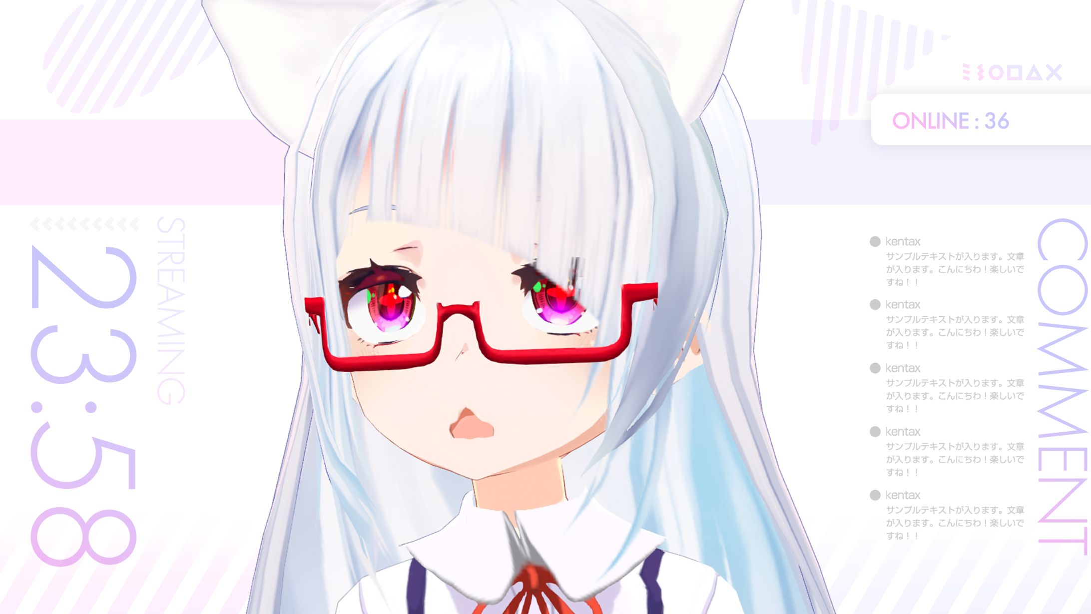 配信画面：FunnViolet-1