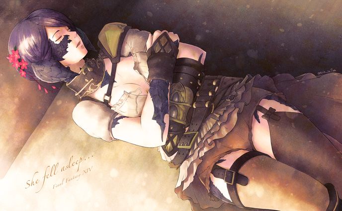 fell asleep