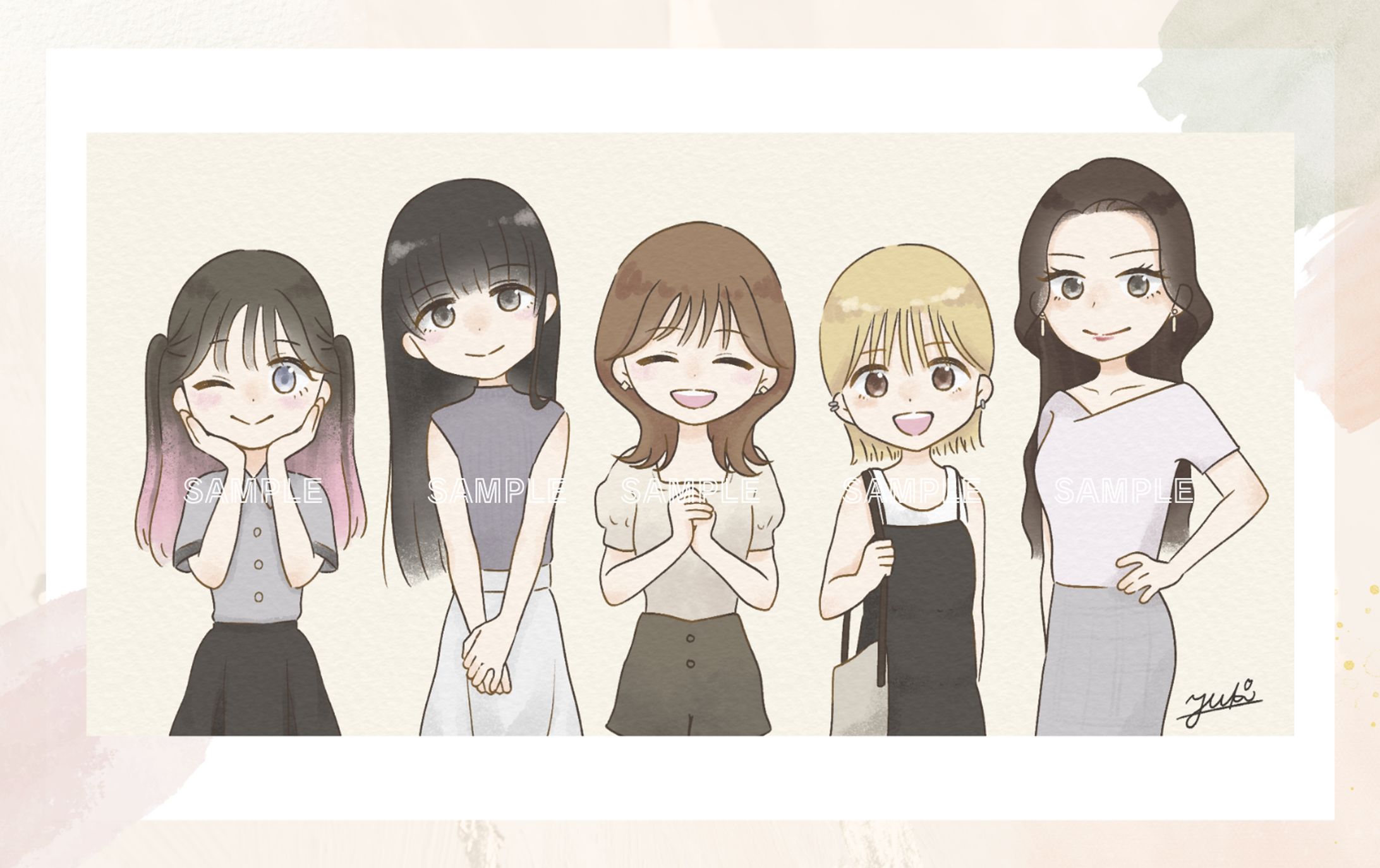 女の子イラスト / オリジナル-1