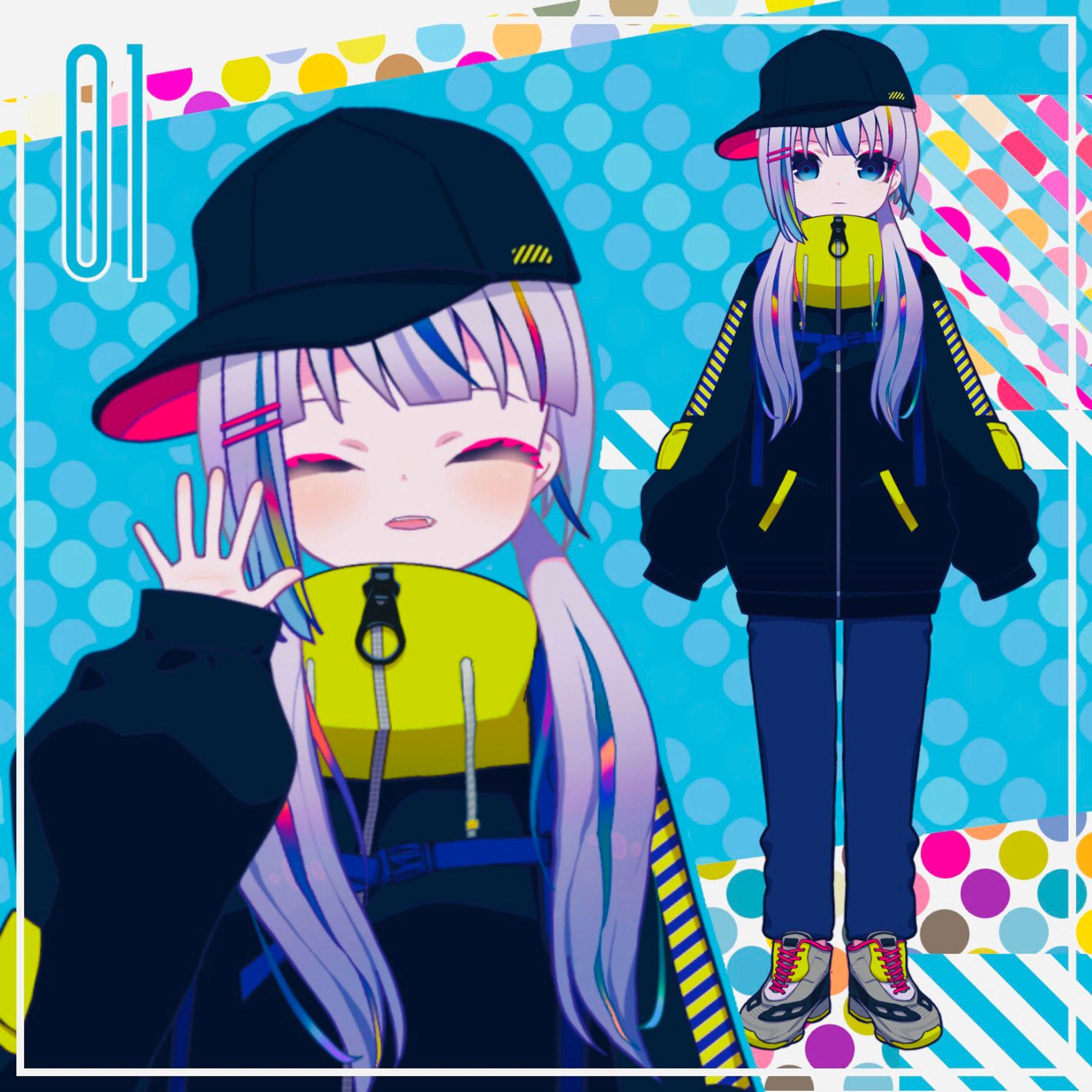 Live2D販売モデル-1