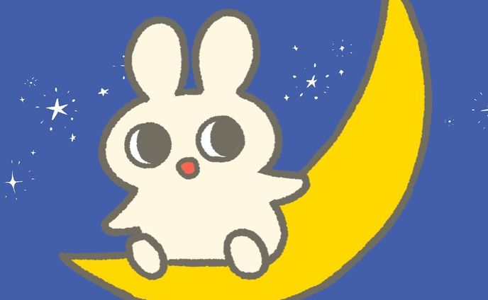 100日チャレンジ38日目
三日月🌙
#100日チャレンジ #三日月 #イラスト #うさぎ