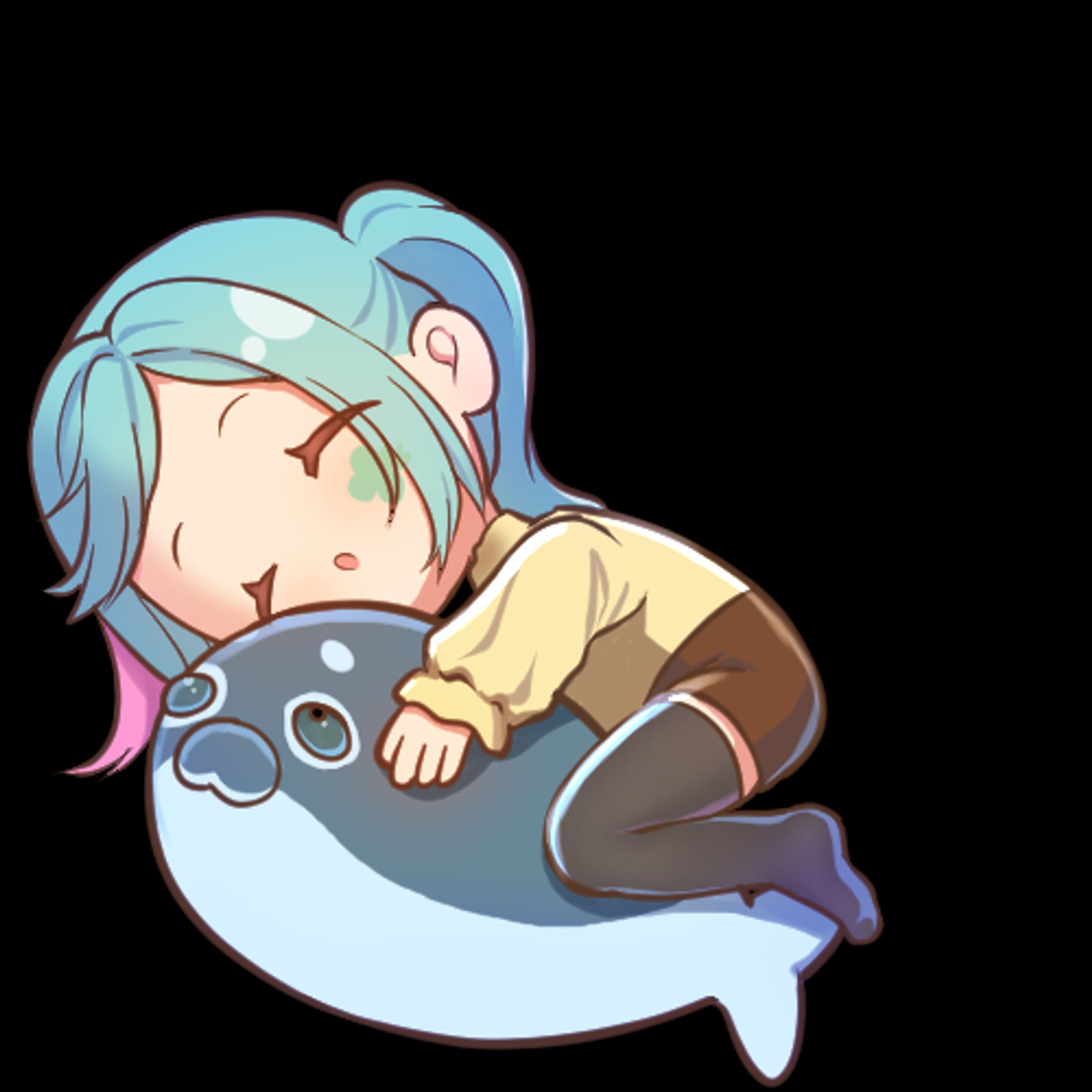 自分用スタンプ‗すやすや-1