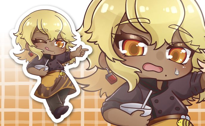 【デフォルメイラスト】炒飯様