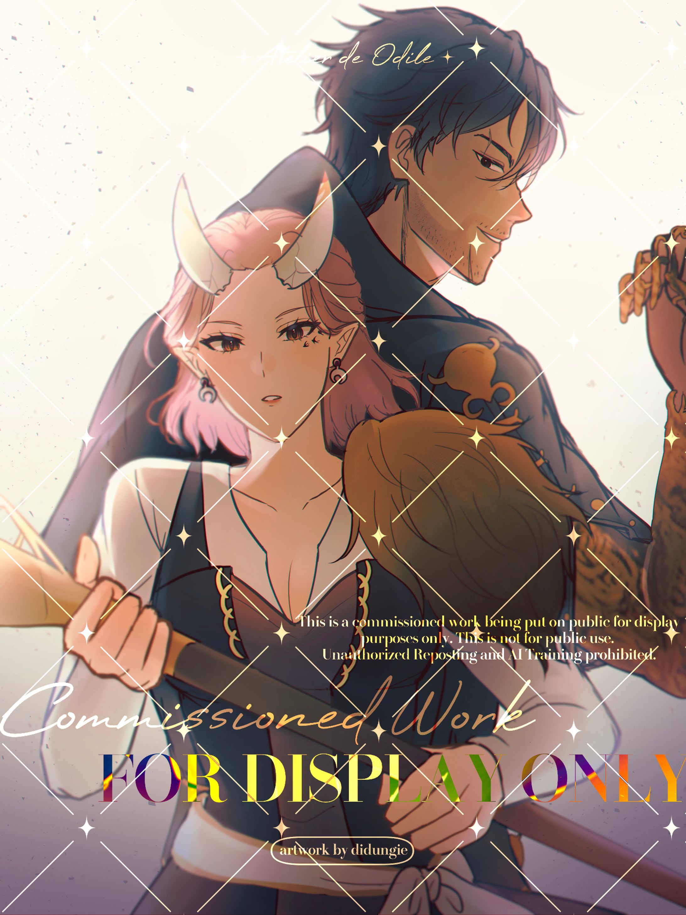 OC x Canon Commission Work-1