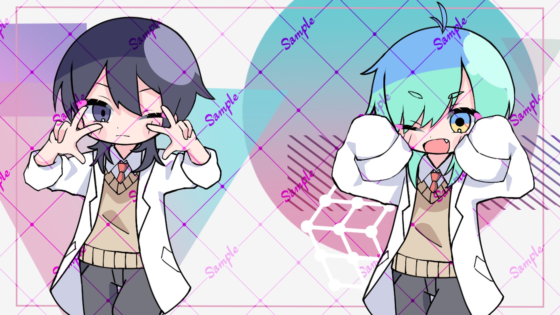 サムネイル／藍白風羽-1