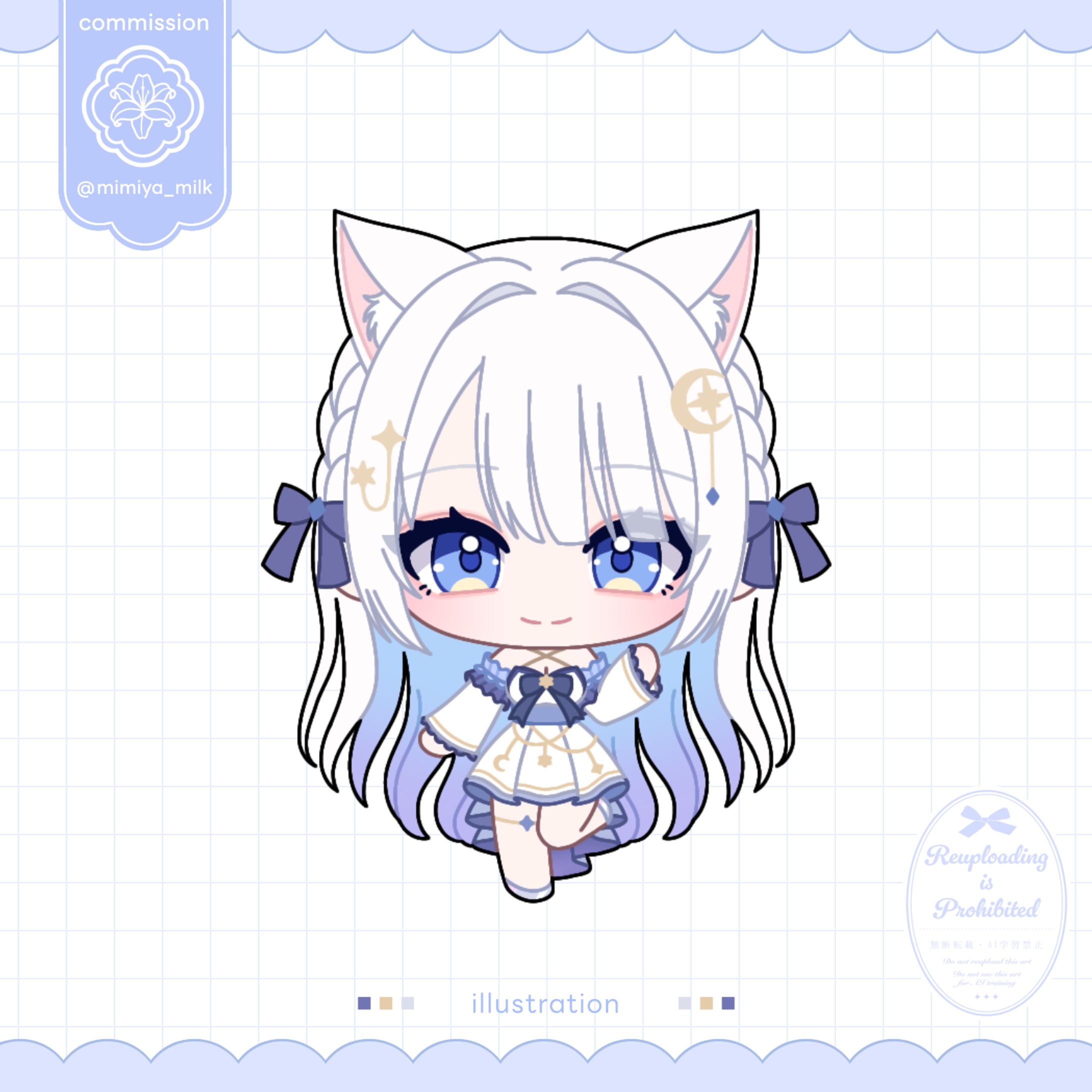 桜葉もなか様 デフォルメイラスト-1