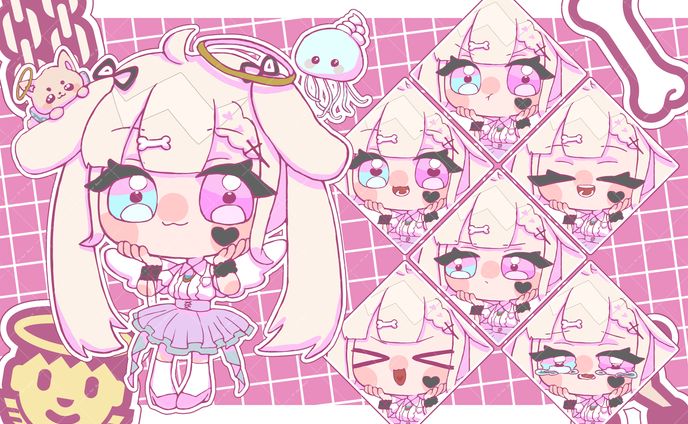 WORKS｜はくあちゃん - デフォルメ依頼