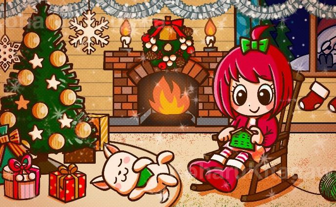 株）イブライズ様間違い探しイラスト１２月