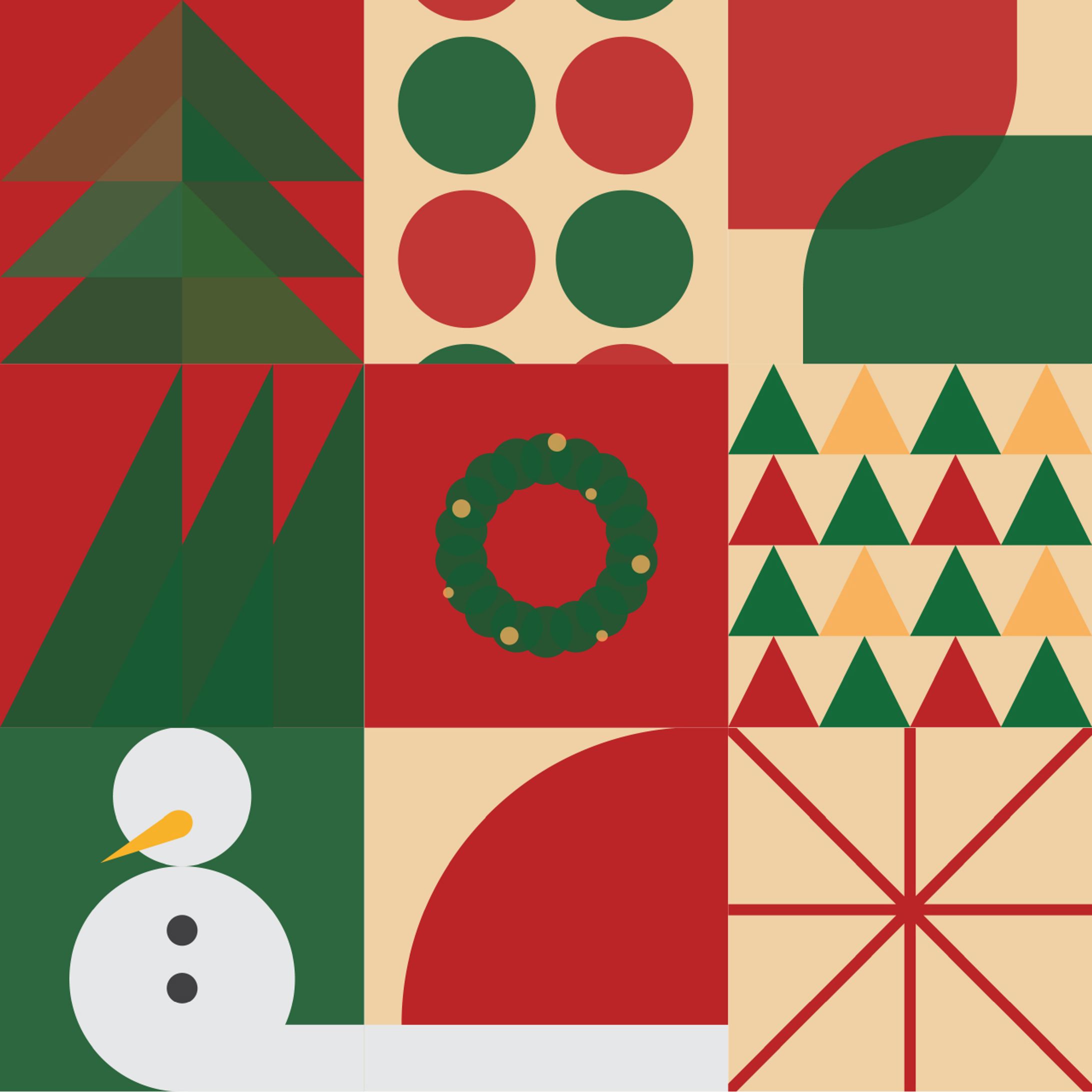 Minimalist Christmas Pattern-1