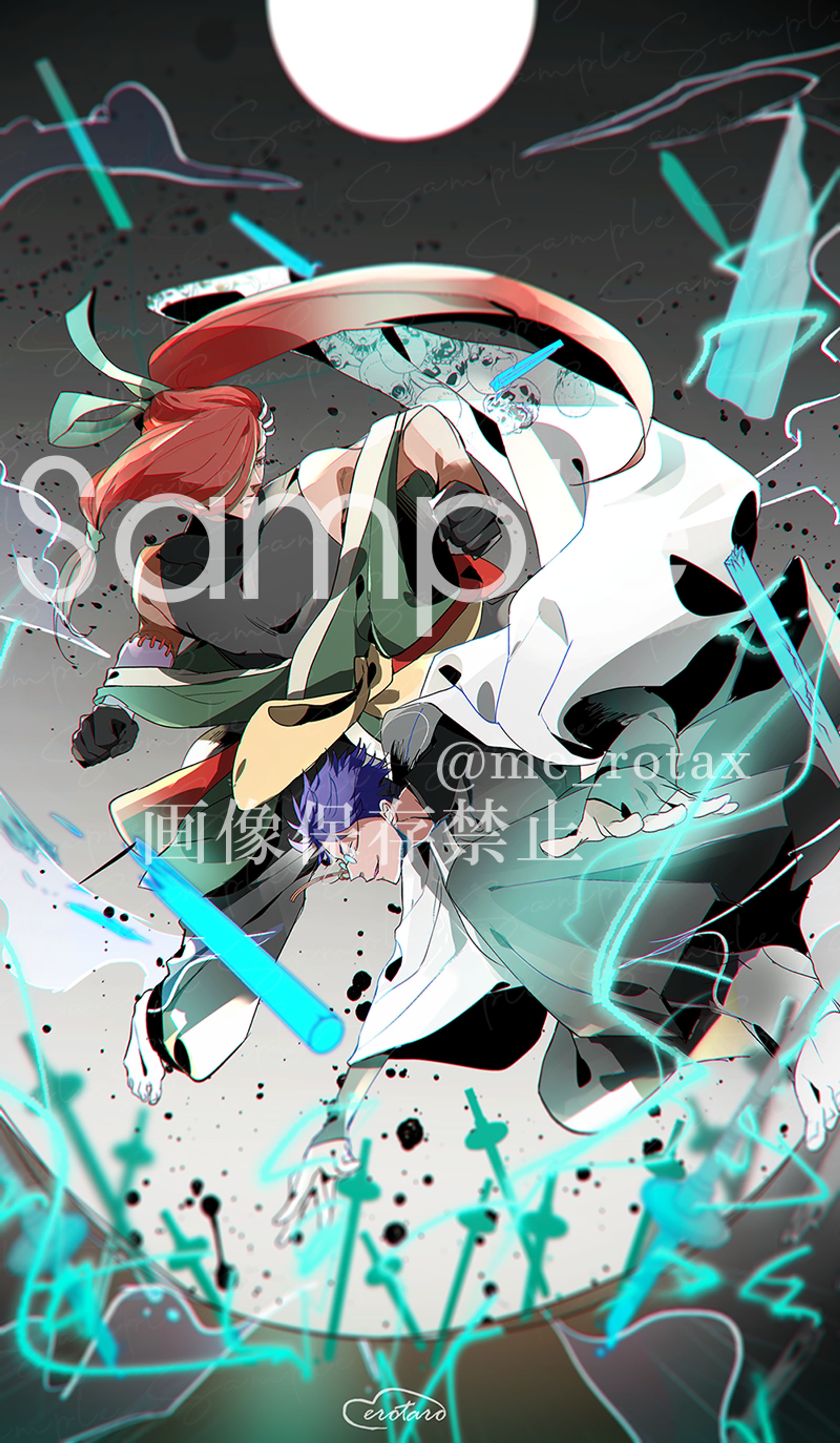 戦闘シーン一枚絵-1