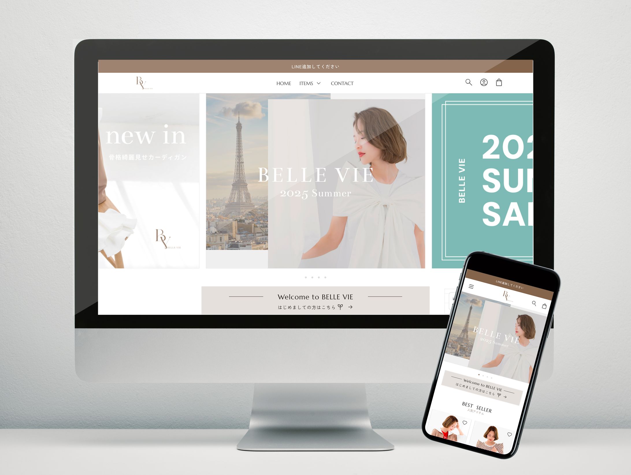 【制作実績】BELLE VIEさま　Shopify ECサイト-1
