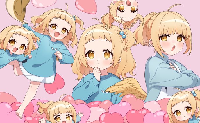 庭咲ぴよ様　歌用イラスト