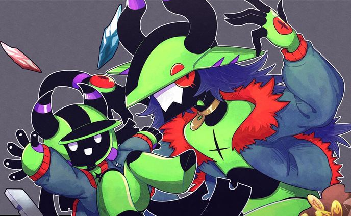 #イラスト #人外 #オリジナルイラスト 
#オリジナルキャラクター #illustration #monster #originalcharacter #cyber #touseioc