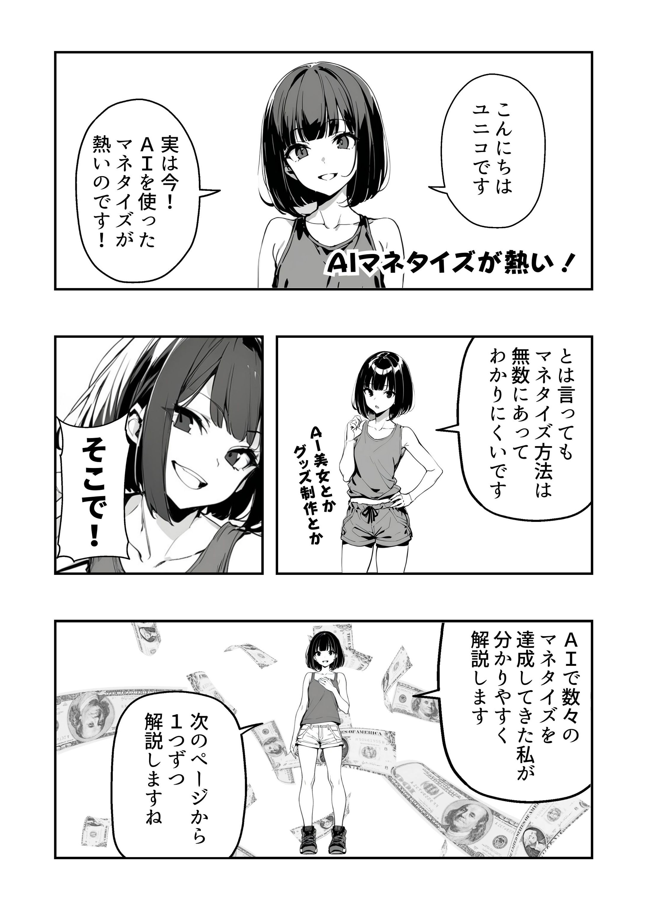 AIマンガ家＠けいすけさんに紹介頂きました！-1