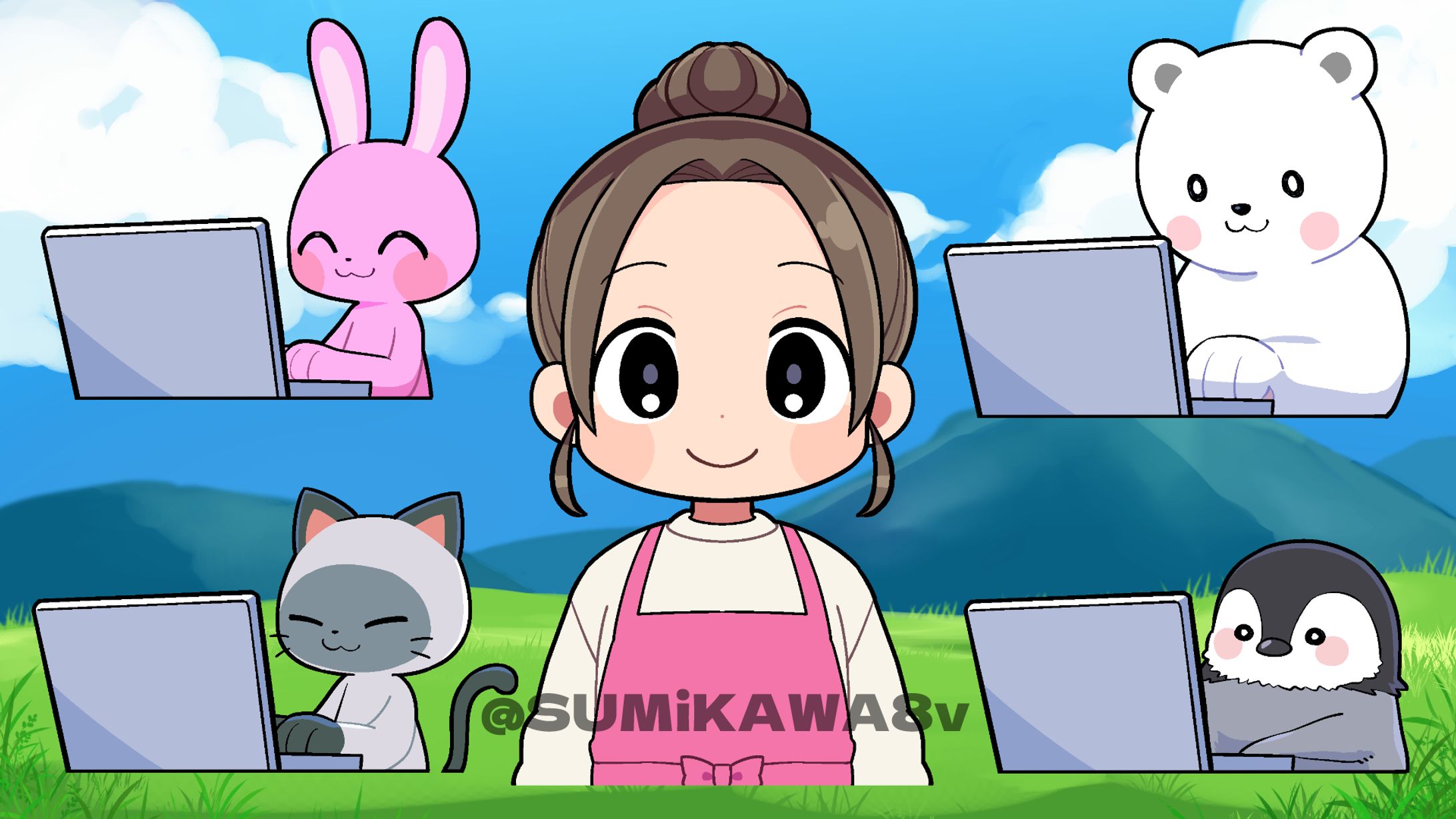 大海原ちゃんねる様イラスト-1