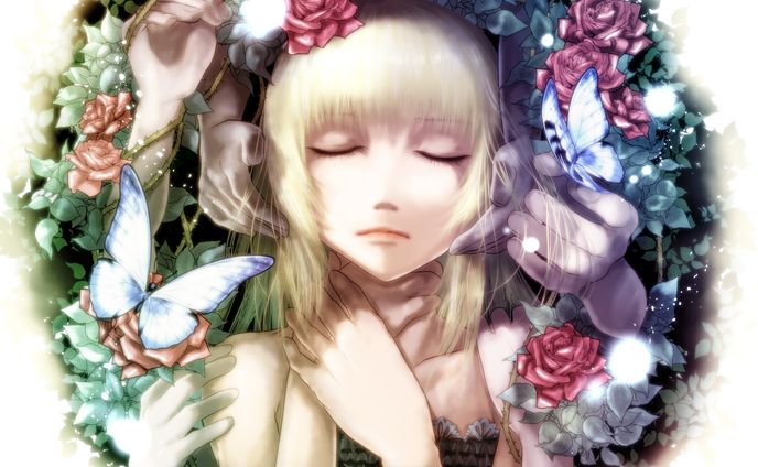 オリジナル：グリザイユ画法