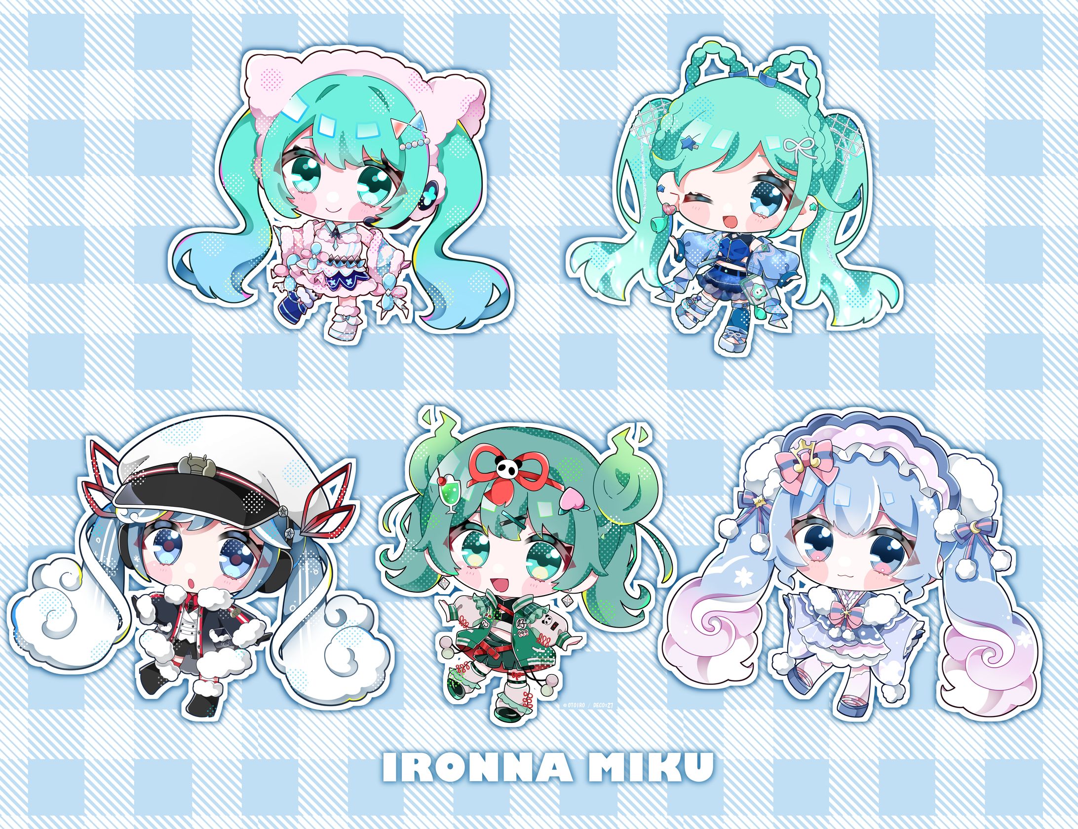 初音ミクミニキャラまとめ-1