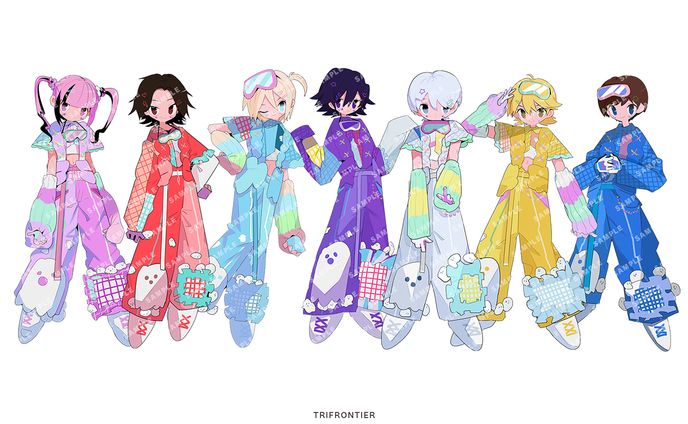 Poltergeist ライブフライヤー・グッズイラスト