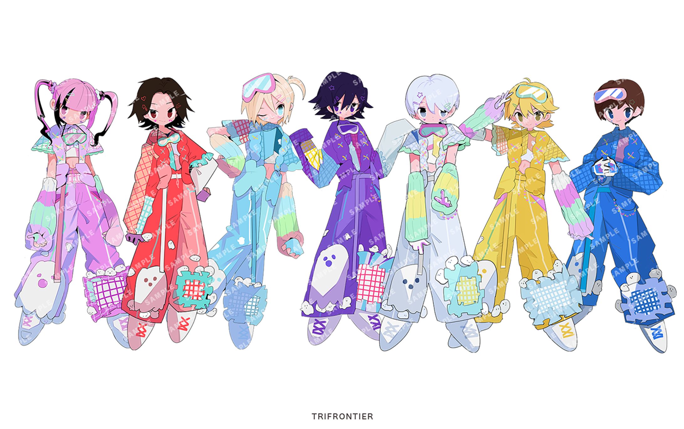 Poltergeist ライブフライヤー・グッズイラスト-1