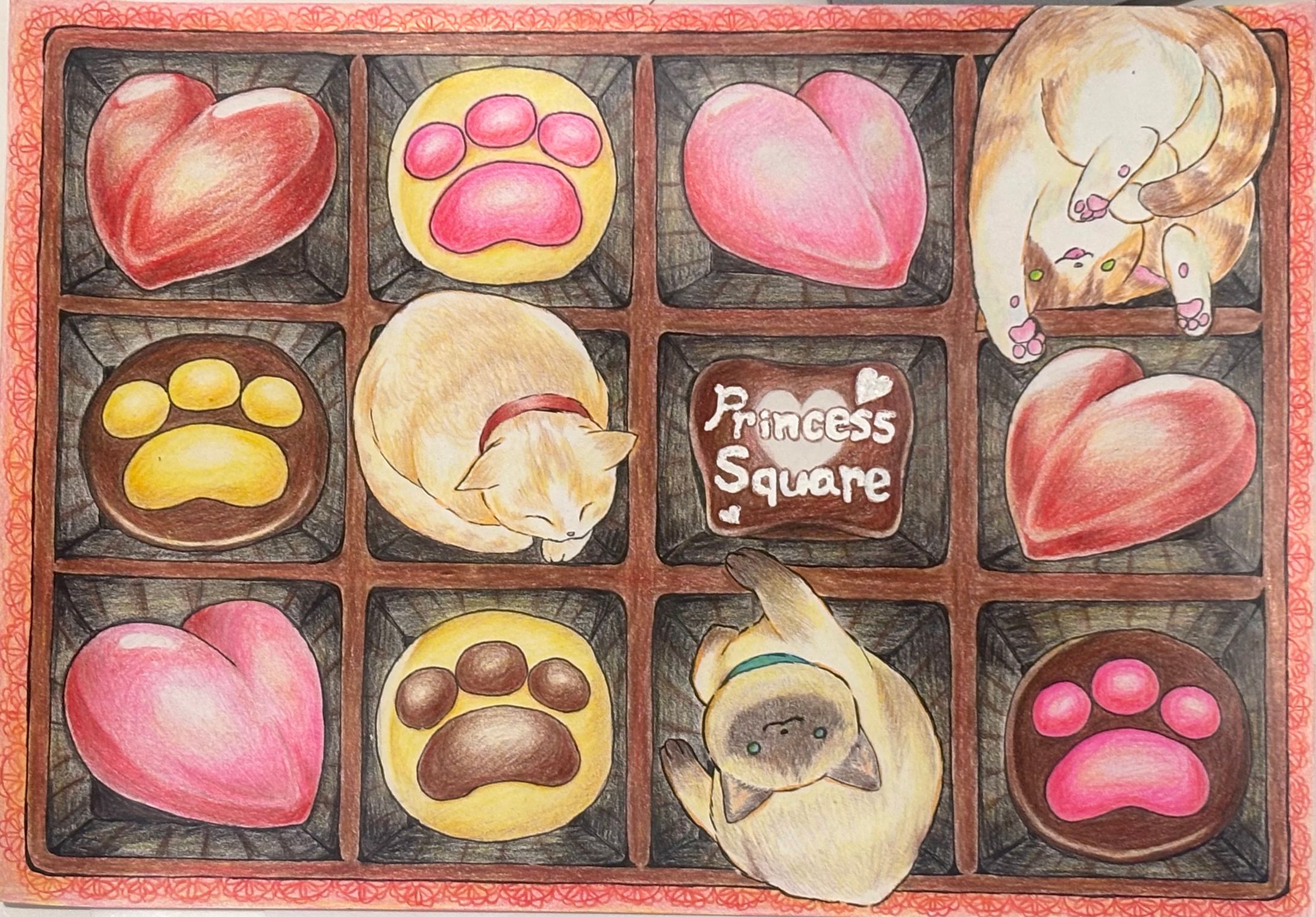 企業DM表紙イラスト-1