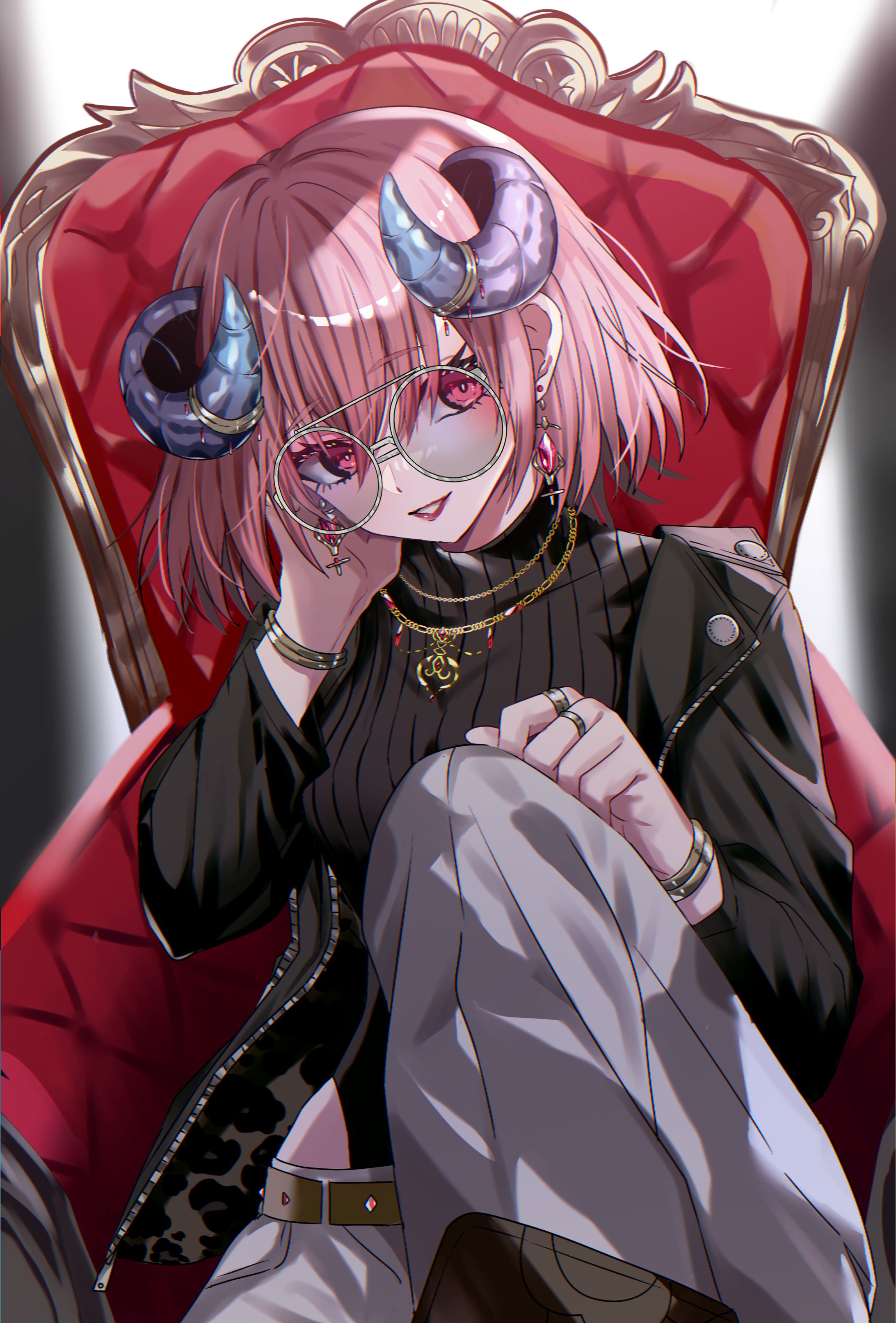 Vtuber様　ポートレートイラスト-1