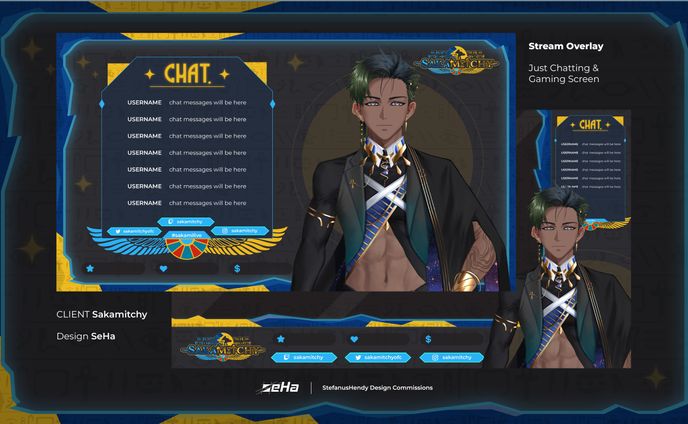 Sakamitchy Stream Overlay