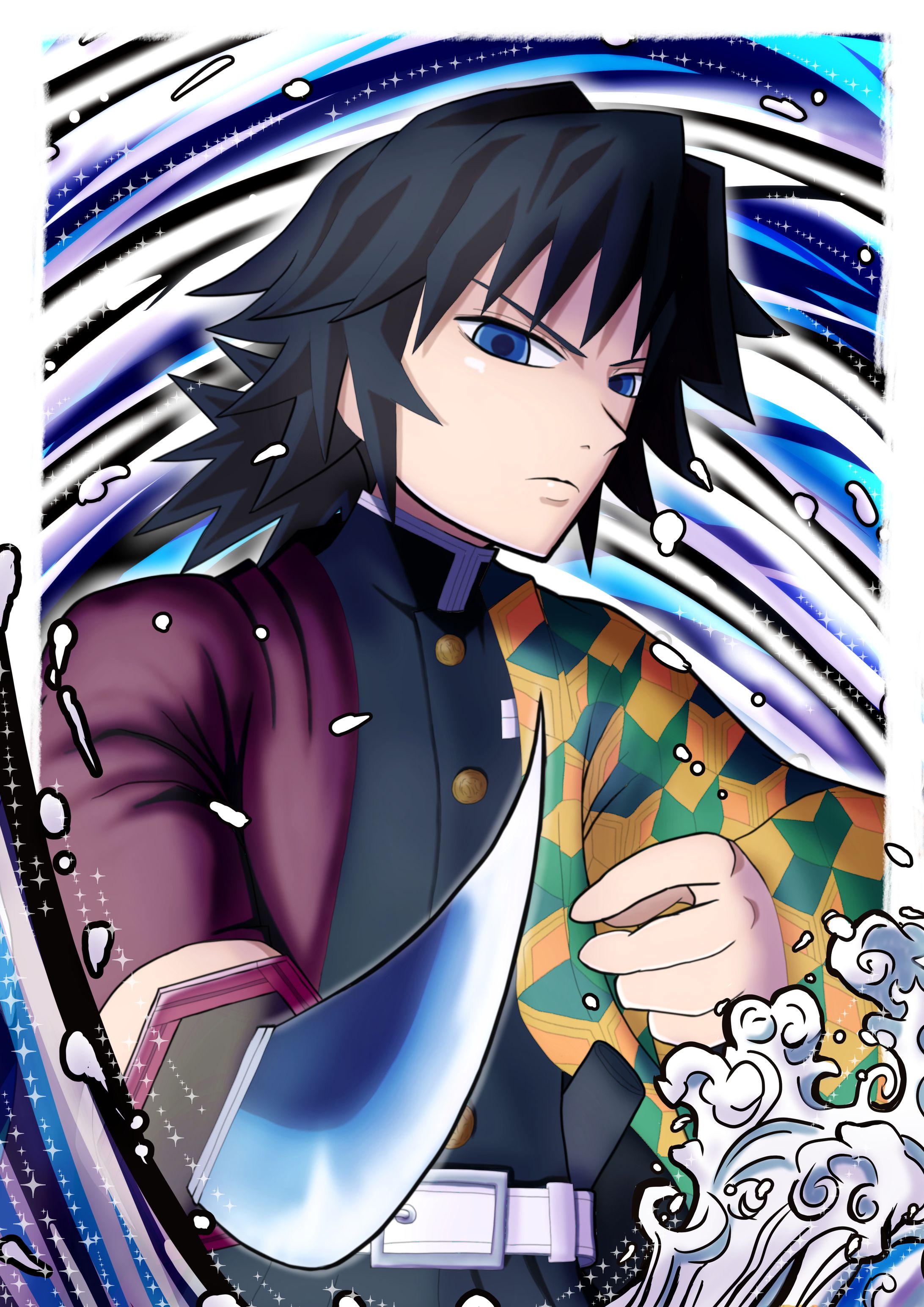 リクエストイラスト（冨岡義勇）-1