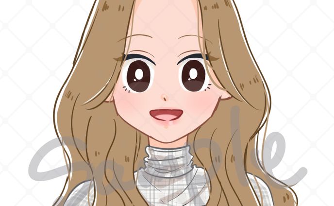 似顔絵・アイコンイラスト