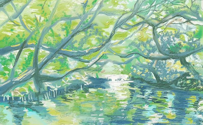🏞️

Sicao Green Tunnel　-tainan
四草緑色隧道

#illustration  #アート #art #artwork #painting #그림  #イラスト好きと繋がりたい #followme #likeforlikes  #kawaiiart #台灣  #台南 #イラスト #绘画 #digitalillustration
 #river #green #nature #mangrove #landscape #マングローブ #红树林 #beautiful #台湾 #taiwan #風景画 #landscapepainting
 #いらすとぐらむ #instagood #artstagram