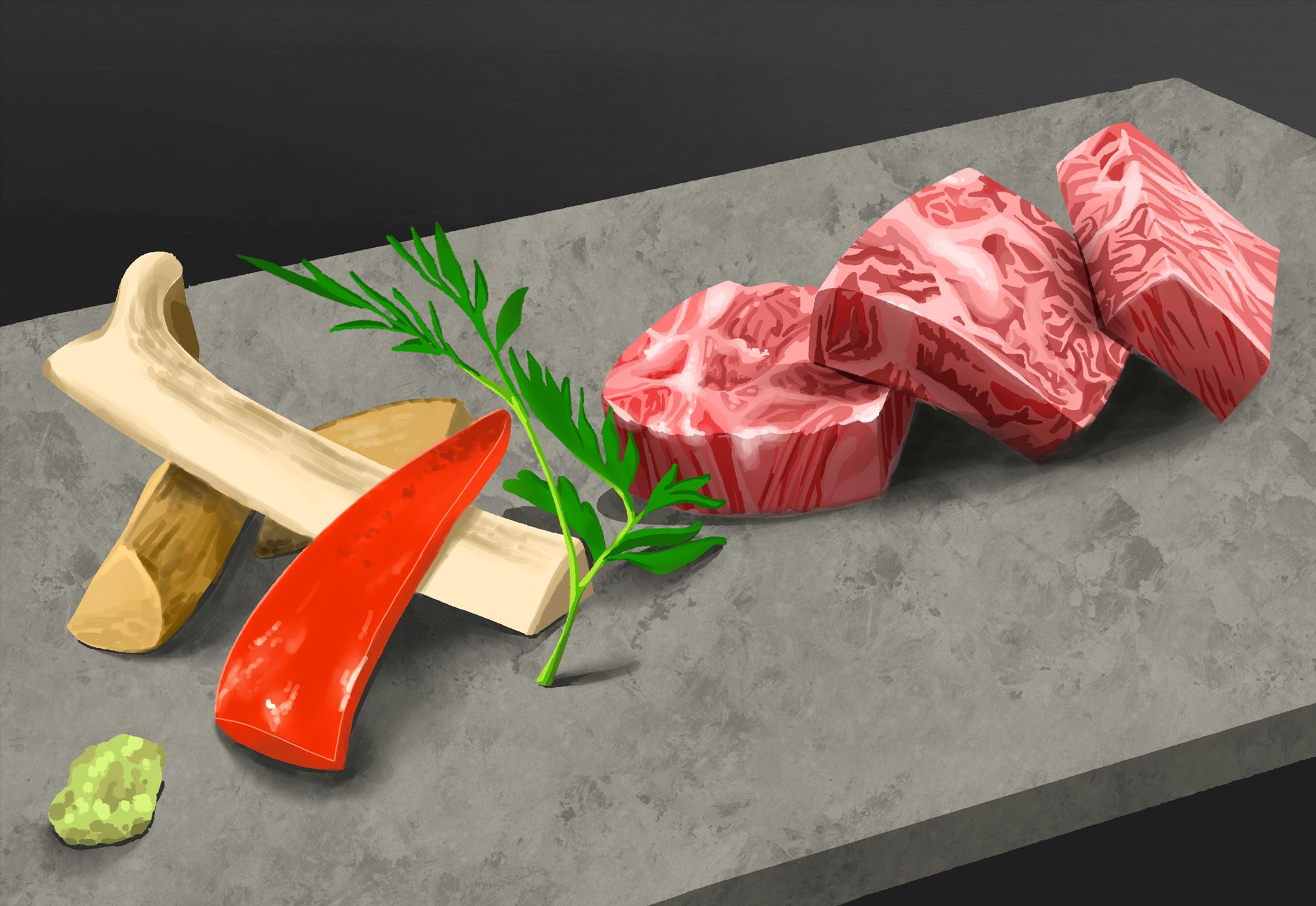 有馬温泉の肉-1