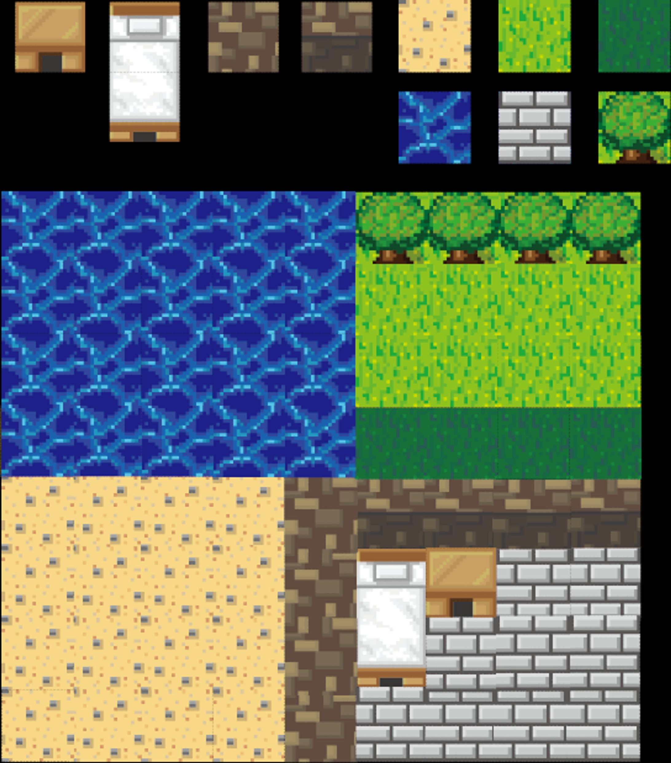 RPGゲーム用ドット絵素材-1