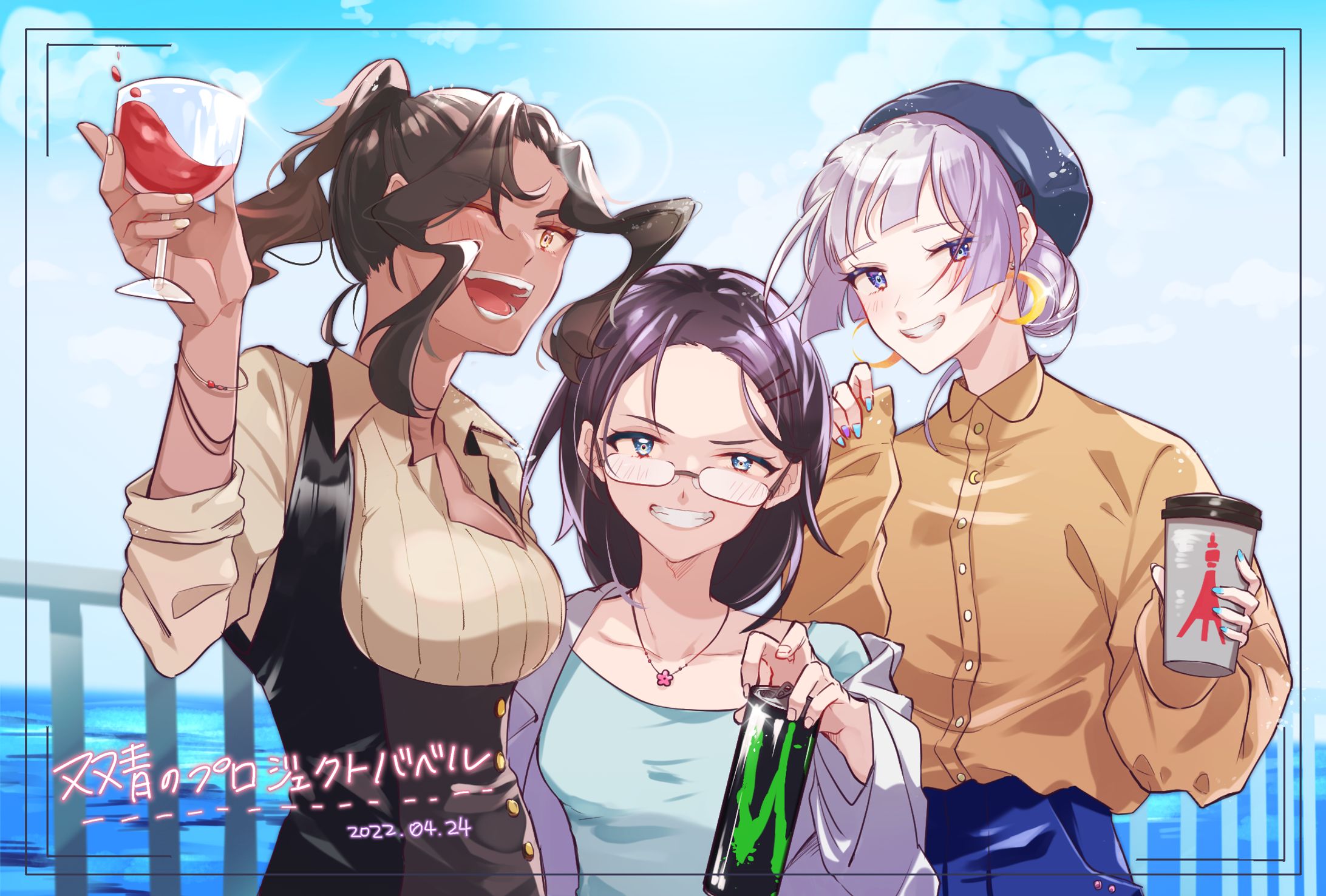 TRPG NPCポストカードイラスト-1