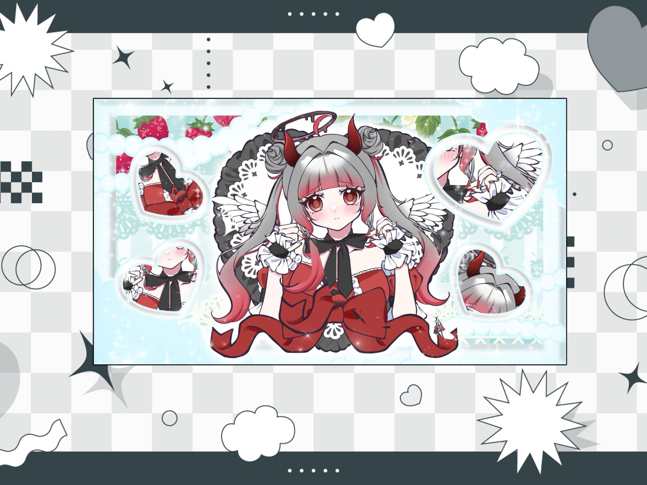 哀羅詩らち❤️‍🩹🩹/PC壁紙-1