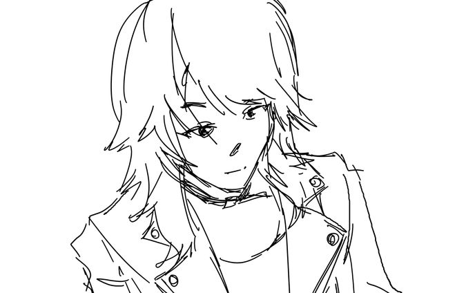high angle sketch